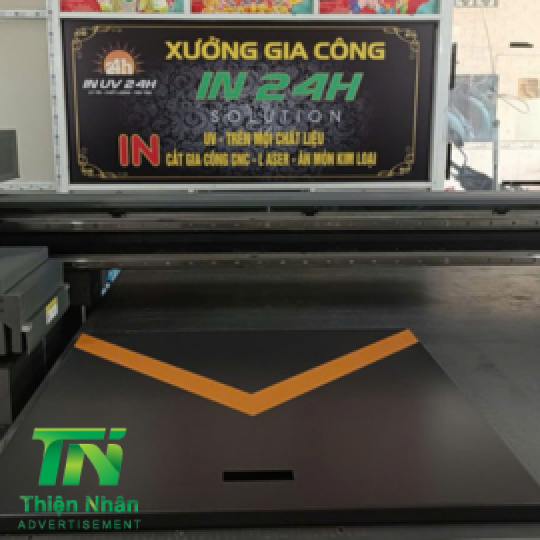 IN UV TRÊN TÔN TĨNH ĐIỆN